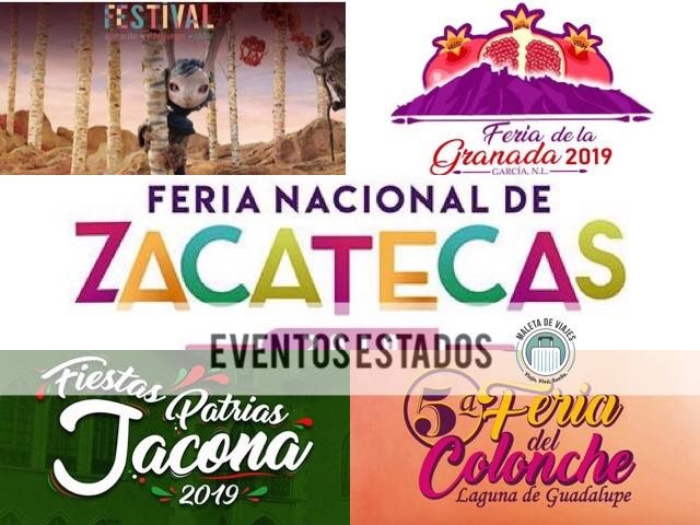 Michoacán, Morelos, Nuevo León, Zacatecas, Guanajuato, Maleta de Viajes, turismo, estados