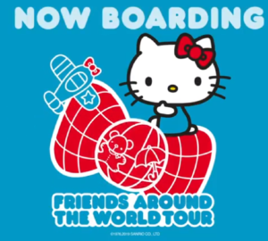 Hello Kitty, exposición, notiviajeros, Maleta de Viajes, turismo, aventura, viajes, Nueva York, París, Honolulu, Los Ángeles
