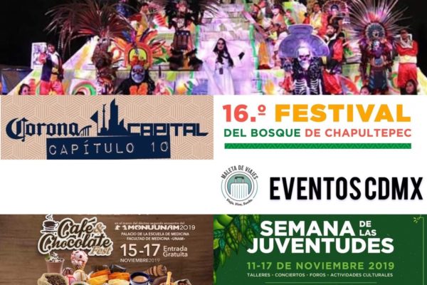 Maleta de Viajes, CDMX viajes, turismo, cultura, Xochimilco, Chapultepec, Corona Capital, fin de semana