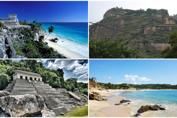 Maleta de Viajes, turismo espiritual, estrés laboral, Tulum, Mazunte, Tepoztlán, Real de Catorce, Palenque