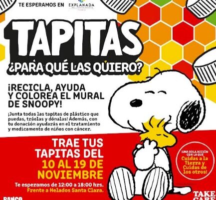 Tapitas, Take Care, Maleta de viajes, Maleta Eco, Snoopy