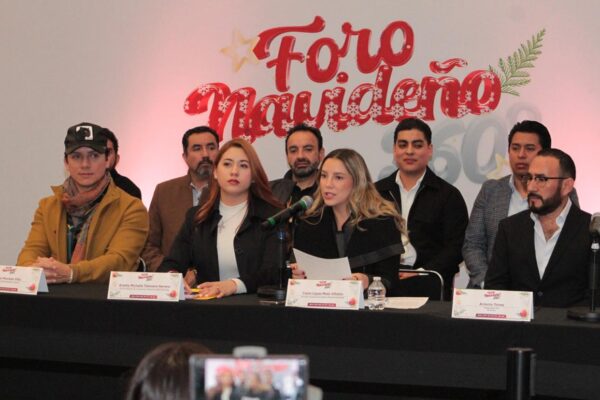 Foro Navideño 360, Puebla, Maleta de viajes, viajeros, navidad, experiencias navideñas