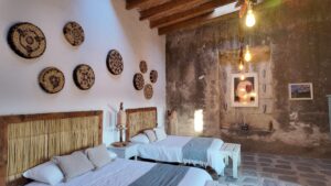 Hacienda Santa Barbara, Huamantla, Tlaxcala, hotel boutique, Maleta de viajes, viajeros, maiíz, galería de arte, Malena Díaz