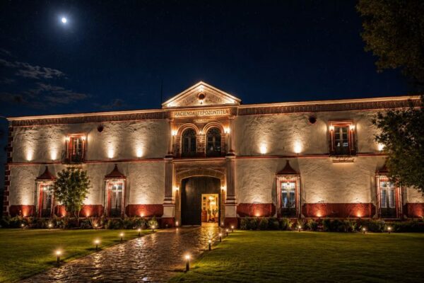 Vuelos en globo en Hacienda Tepozontitla, Nanacamilpa, Tlaxcala.